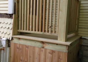 Porch Deck rebuild porch deck