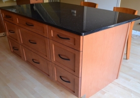 New Cabinets installation on Island